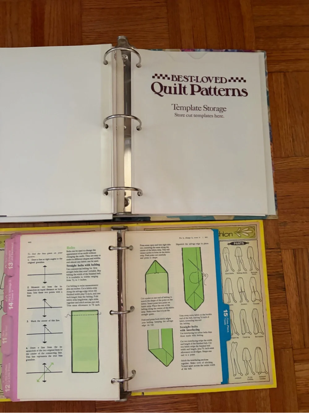 Craft Books, Books, Set of 2 Sewing and Quilt Patterns Guides, Like New